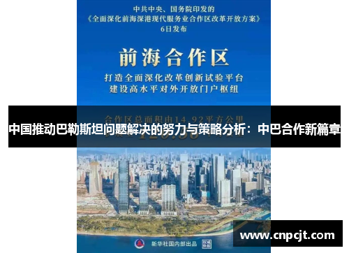 中国推动巴勒斯坦问题解决的努力与策略分析：中巴合作新篇章